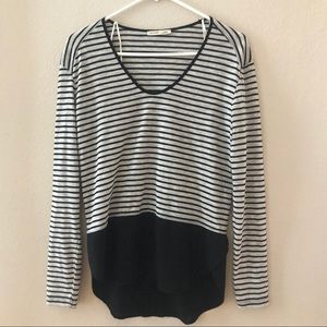 Zara striped long sleeve